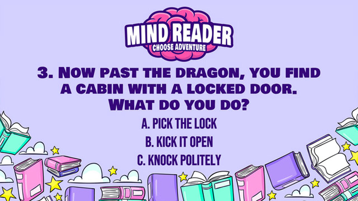 Mind Reader: Choose Adventure image number null